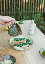 Load image into Gallery viewer, Earthen Salad Dressing Pitcher in Moss