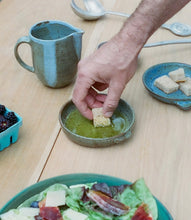 Load image into Gallery viewer, Earthen Dipping Bowl in Moss

