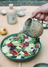 Load image into Gallery viewer, Earthen Salad Dressing Pitcher in Sparrow's Egg
