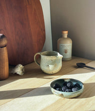 Load image into Gallery viewer, Earthen Salad Dressing Pitcher in Sparrow's Egg
